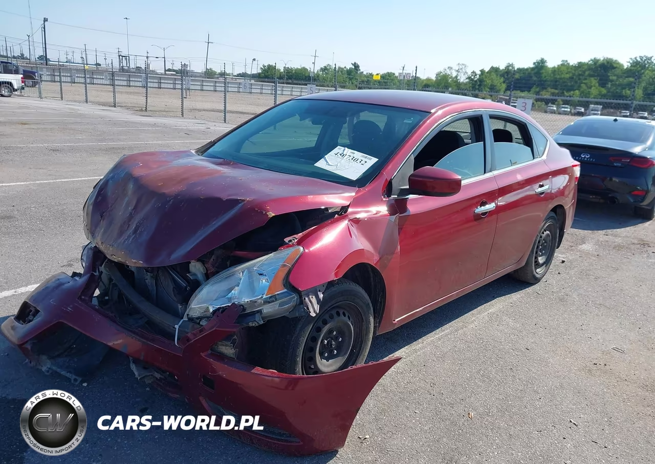 2015 Nissan Sentra Sv VIN:3N1AB7AP0FY327017 - 2