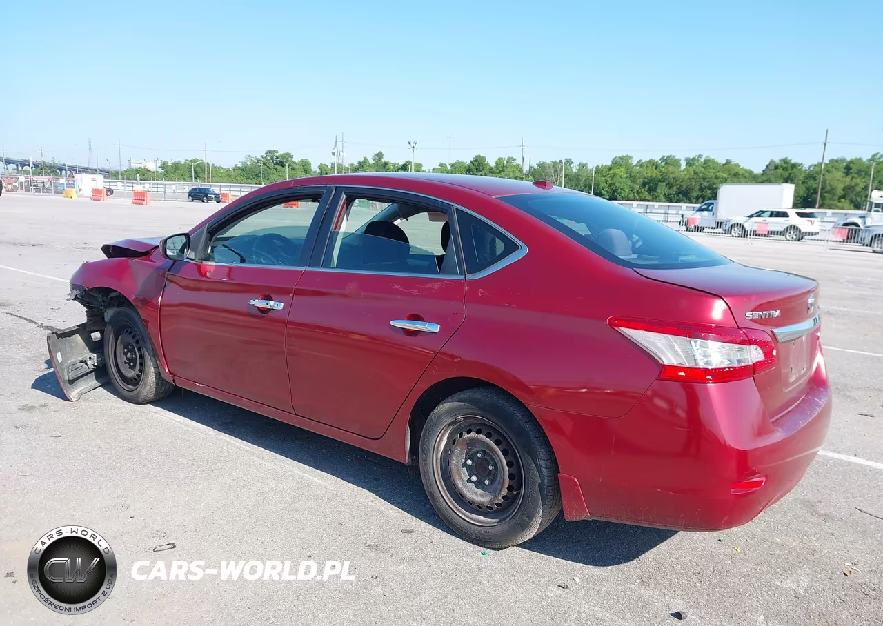 2015 Nissan Sentra Sv VIN:3N1AB7AP0FY327017 - 3