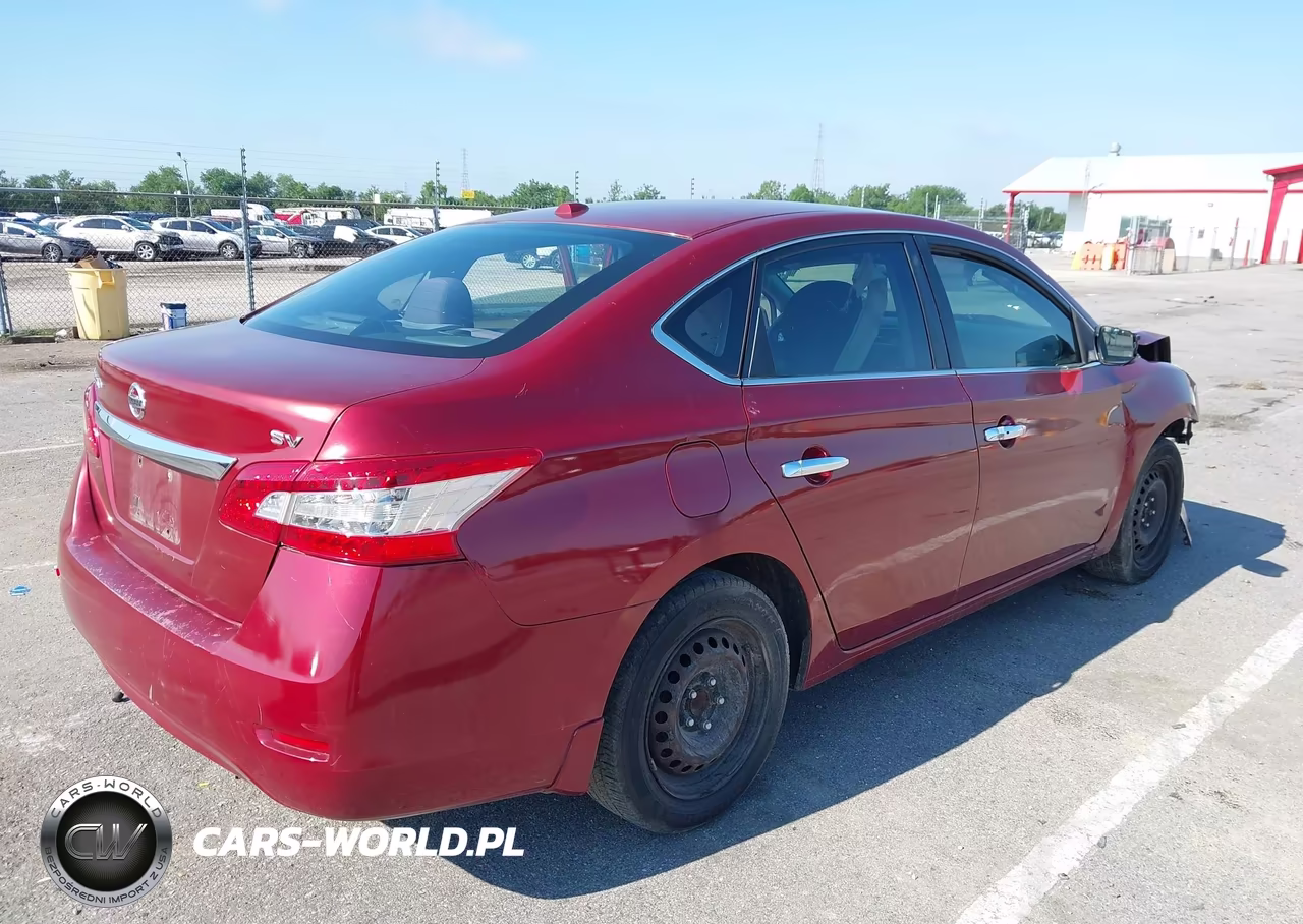 2015 Nissan Sentra Sv VIN:3N1AB7AP0FY327017 - 4