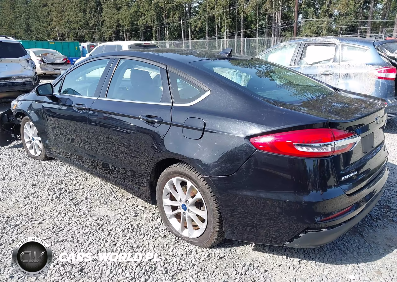 2020 Ford Fusion Se VIN:3FA6P0HD4LR136090 - 3