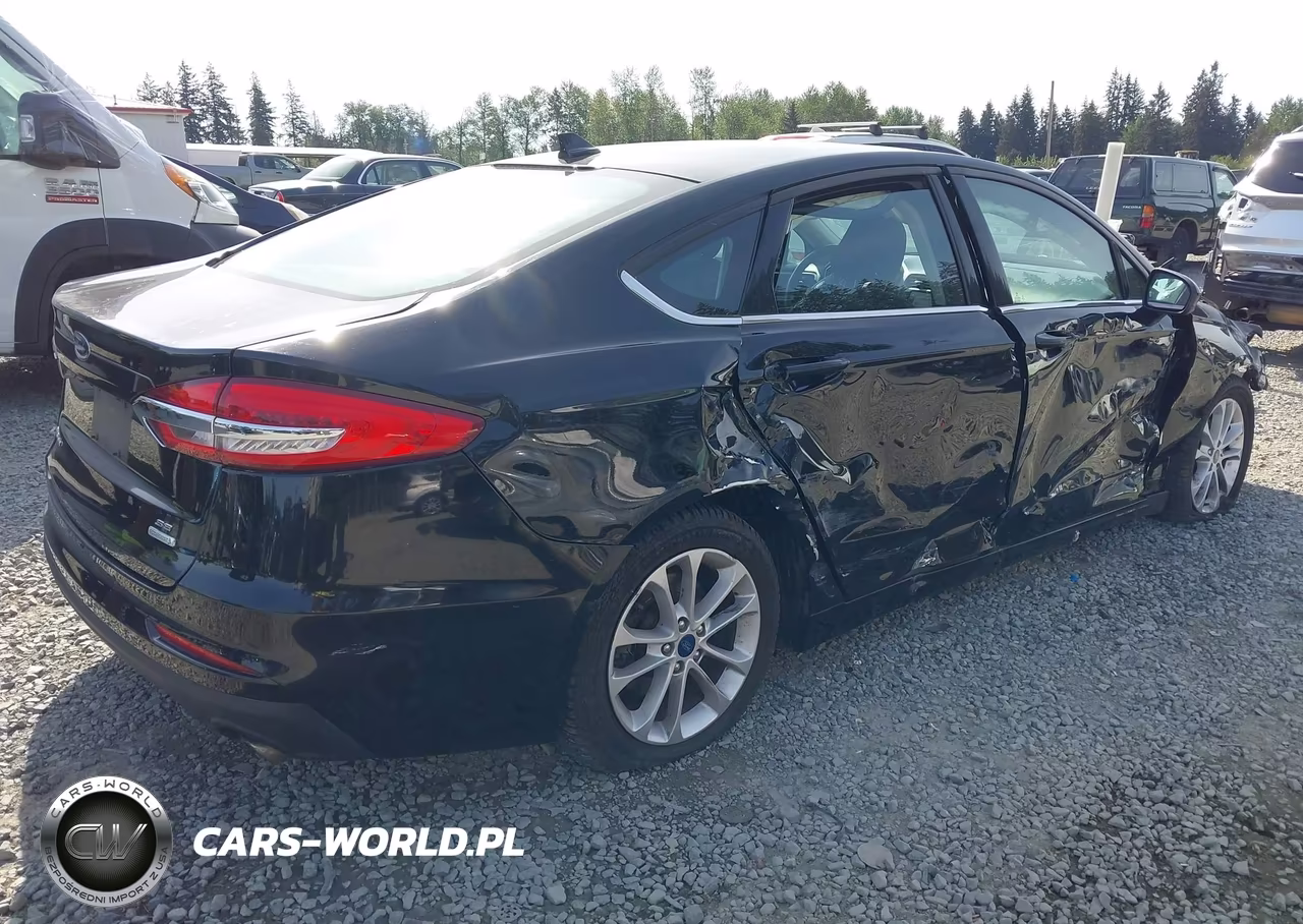 2020 Ford Fusion Se VIN:3FA6P0HD4LR136090 - 4