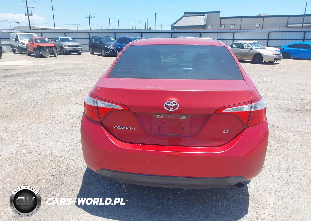 2015 Toyota Corolla Le VIN:5YFBURHE0FP196490 - 16
