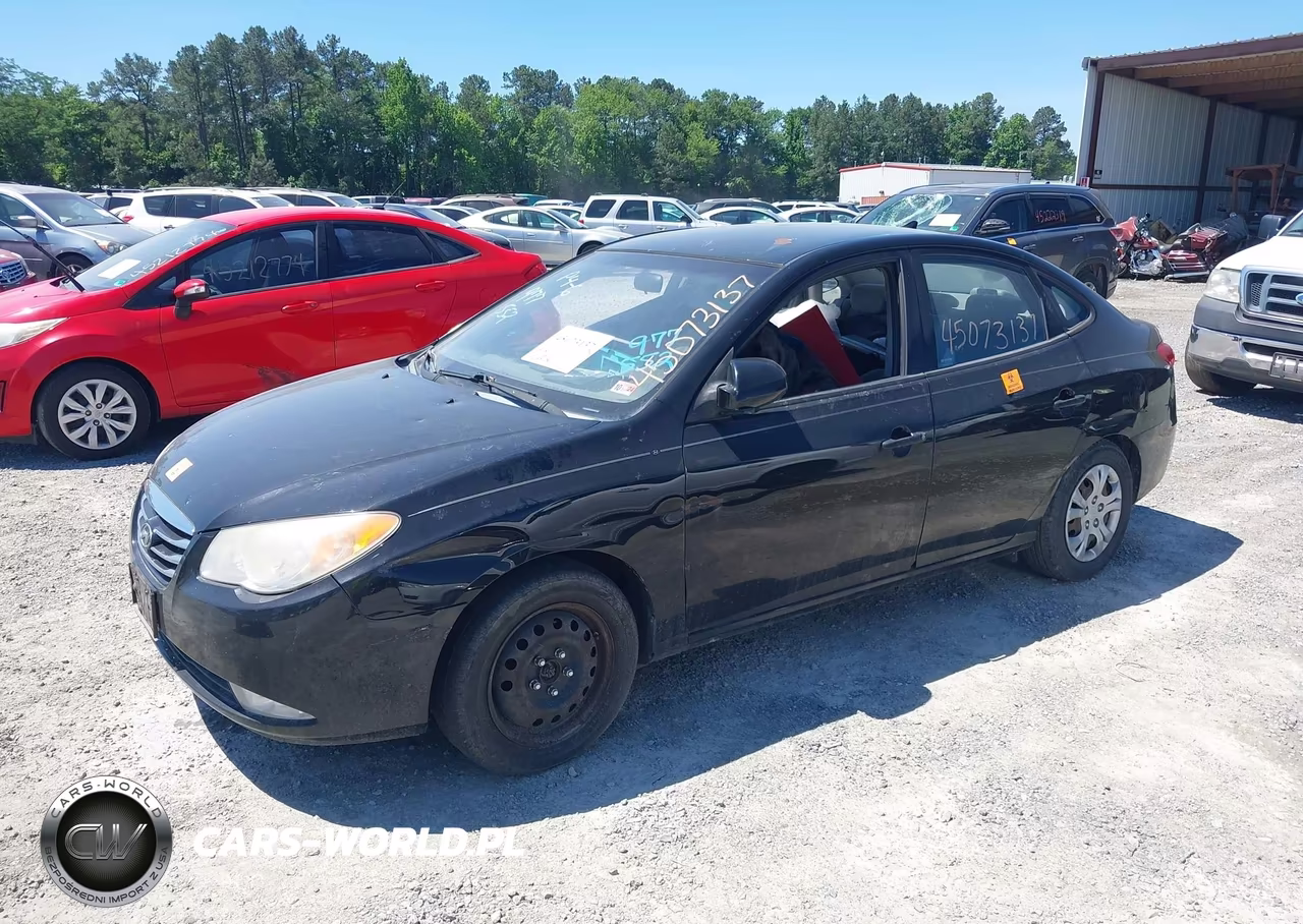 2010 Hyundai Elantra Gls VIN:KMHDU4AD6AU977552 - 2