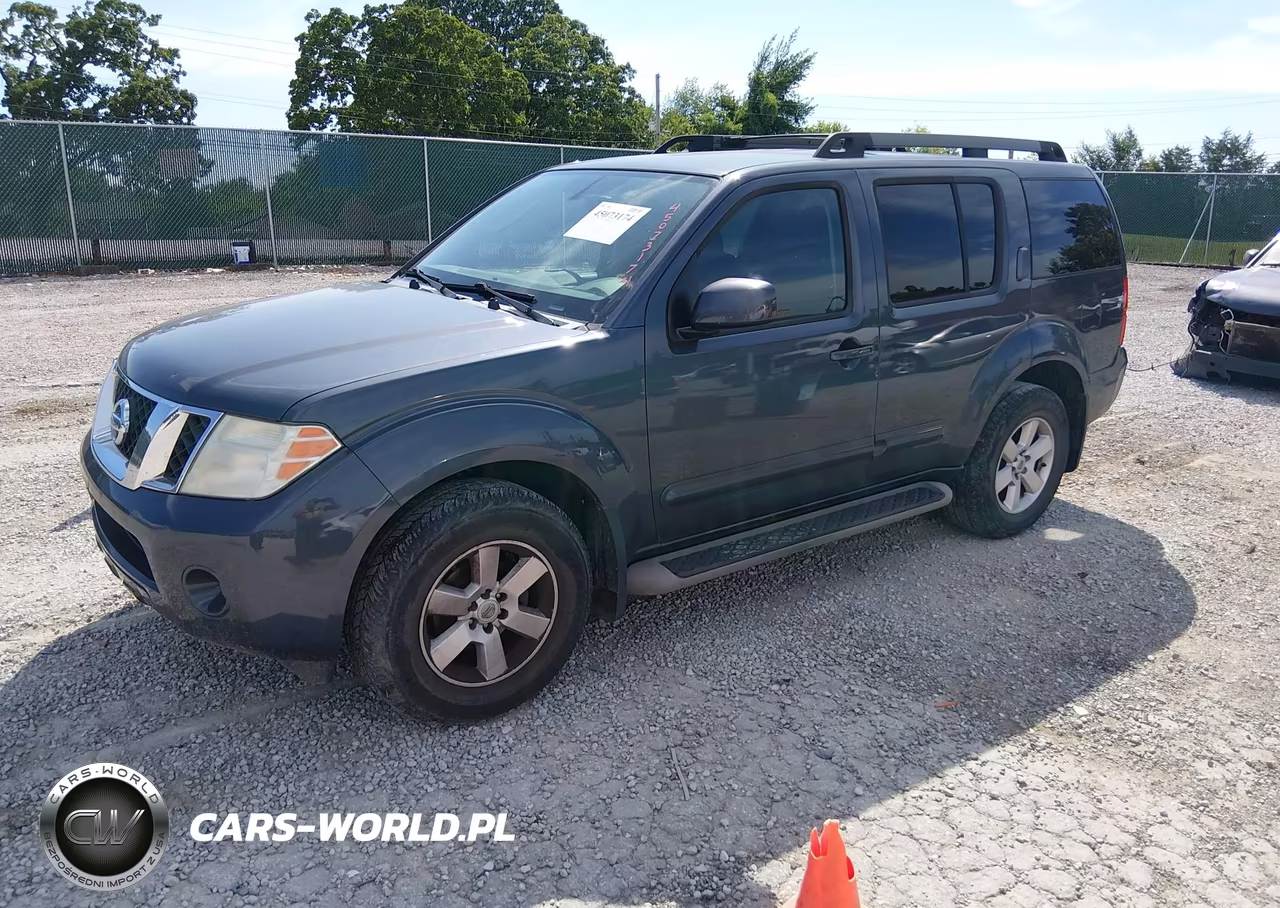 2012 Nissan Pathfinder Sv VIN:5N1AR1NN3CC632039 - 2