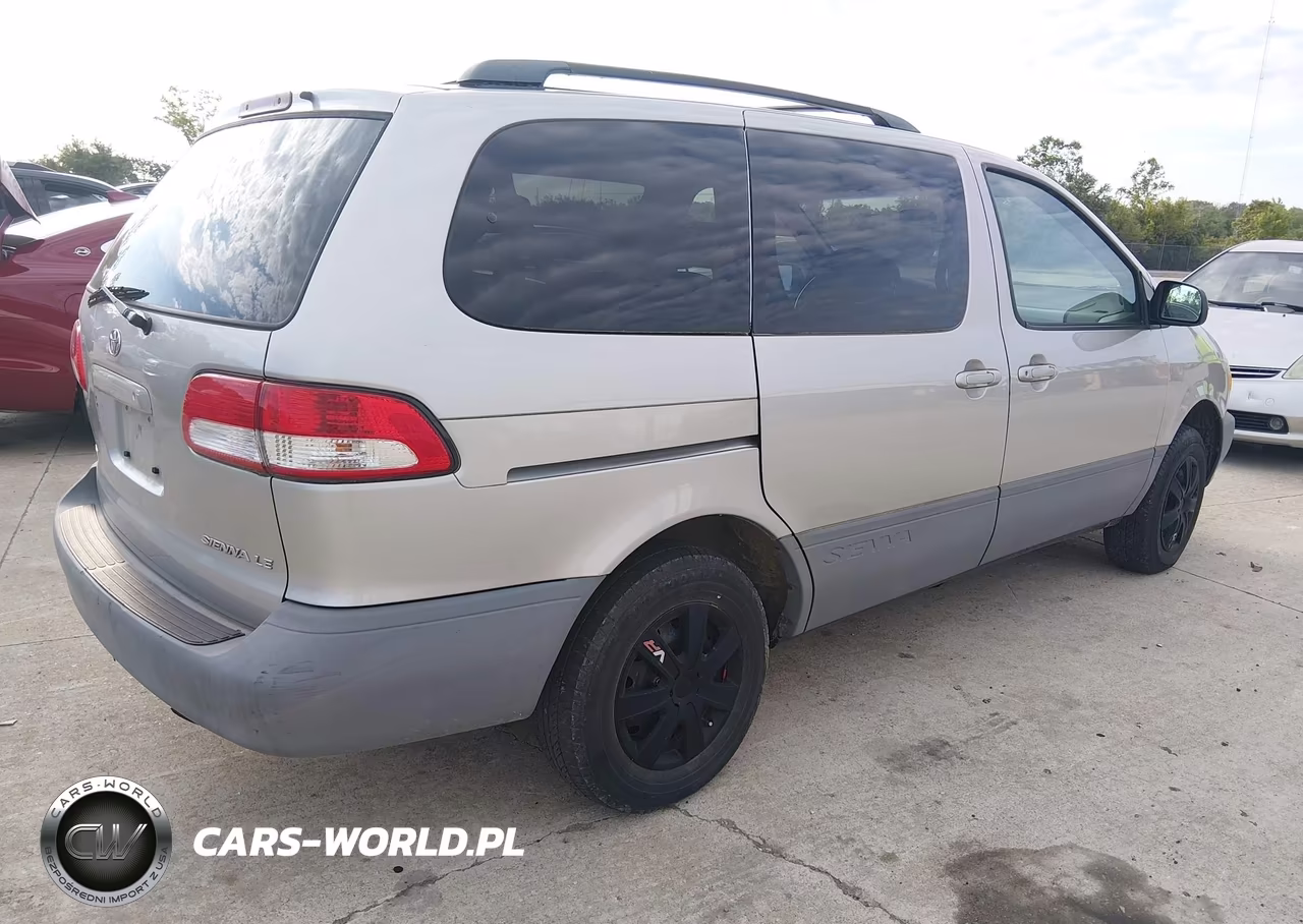 2001 Toyota Sienna Le VIN:4T3ZF13C71U405092 - 4