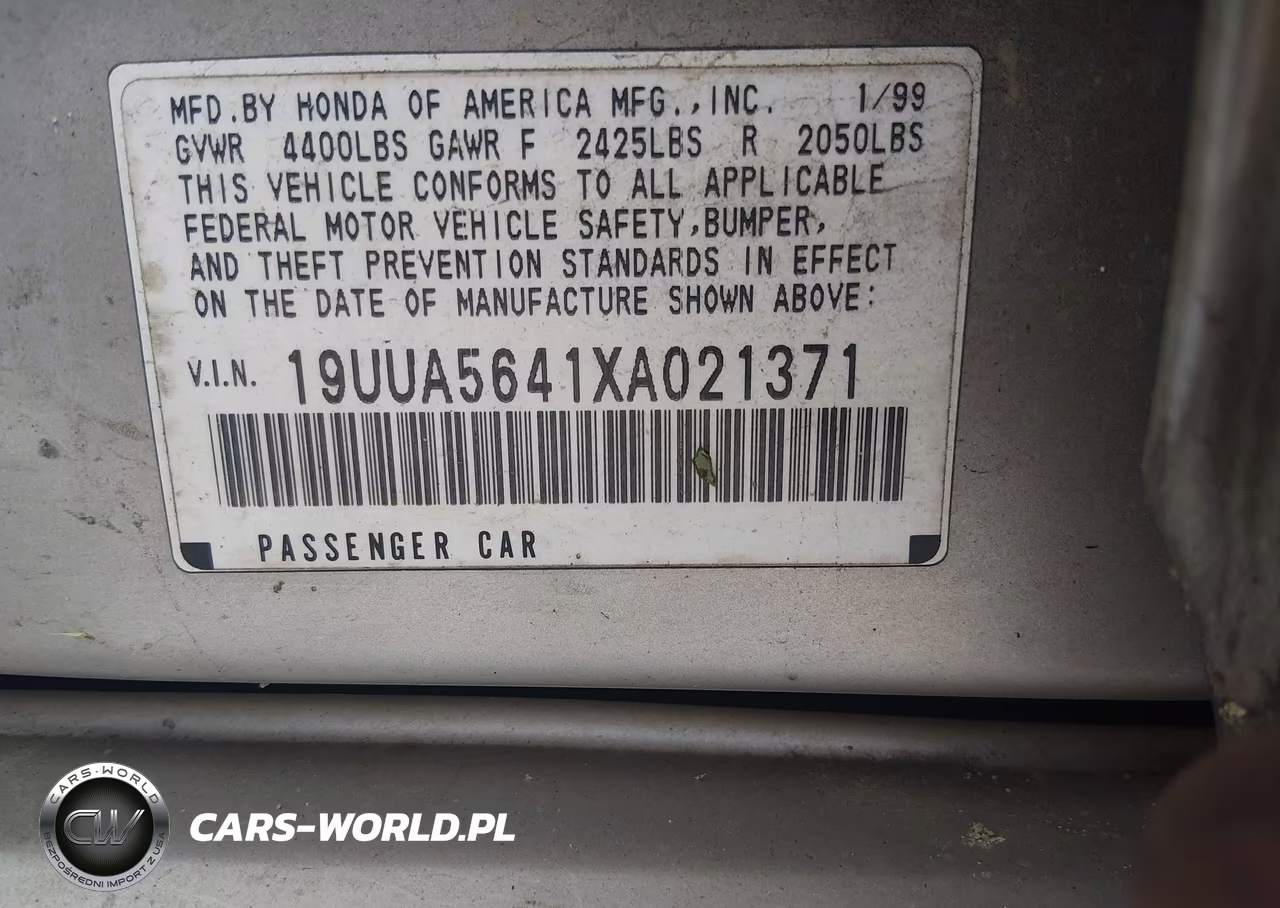 1999 Acura Tl 3.2 VIN:19UUA5641XA021371 - 9