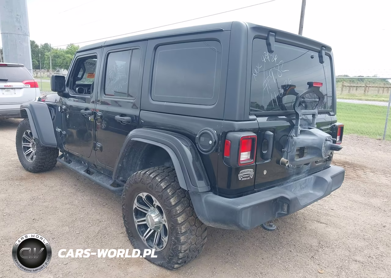 2019 Jeep Wrangler Unlimited Sport 4X4 VIN:1C4HJXDG0KW670650 - 3