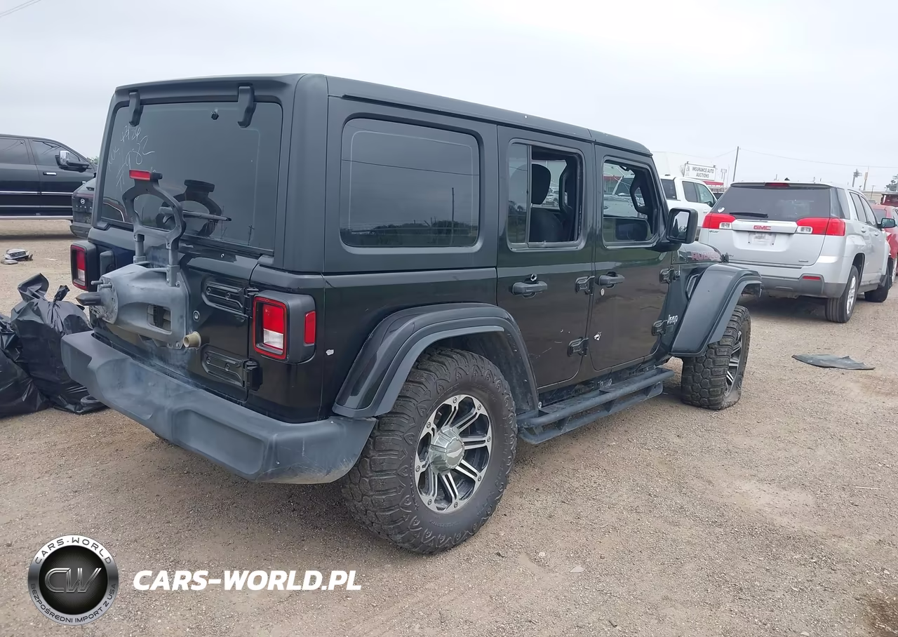 2019 Jeep Wrangler Unlimited Sport 4X4 VIN:1C4HJXDG0KW670650 - 4