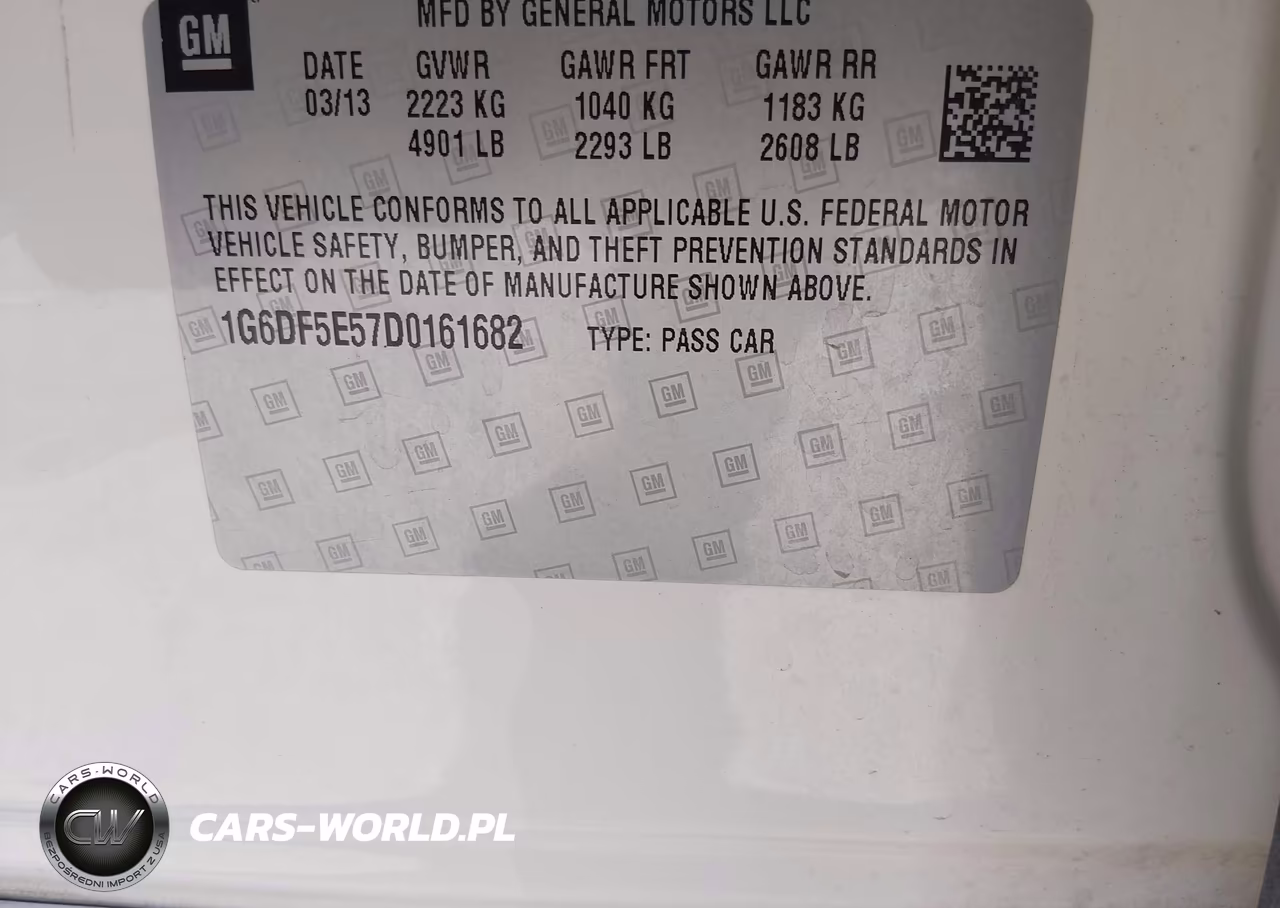 2013 Cadillac Cts Luxury VIN:1G6DF5E57D0161682 - 9