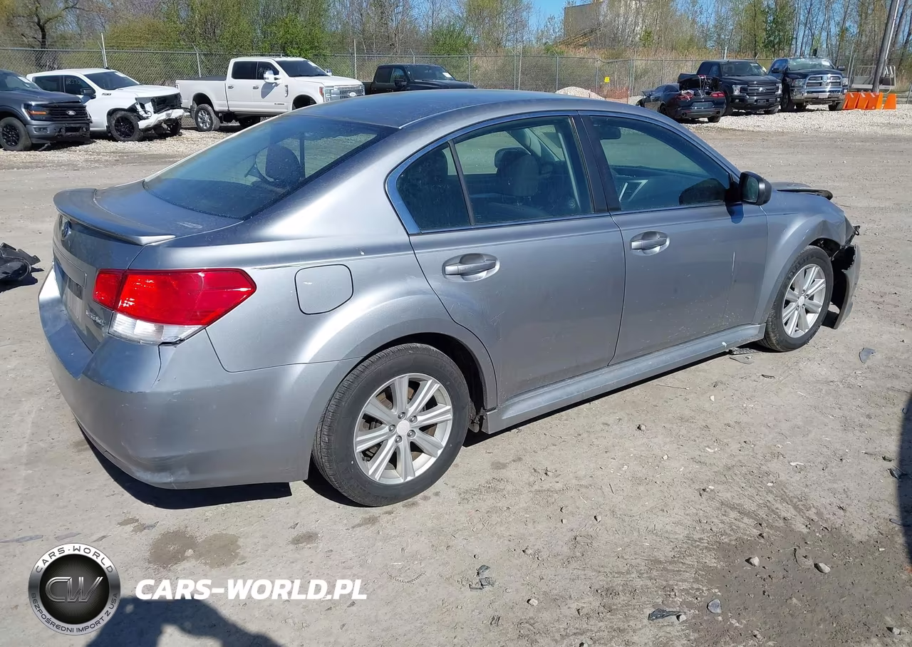2011 Subaru Legacy 2.5I Premium VIN:4S3BMCB66B3236489 - 4