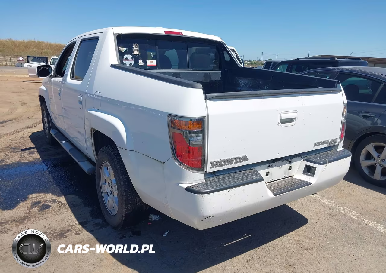 2008 Honda Ridgeline Rtl VIN:2HJYK165X8H503138 - 3