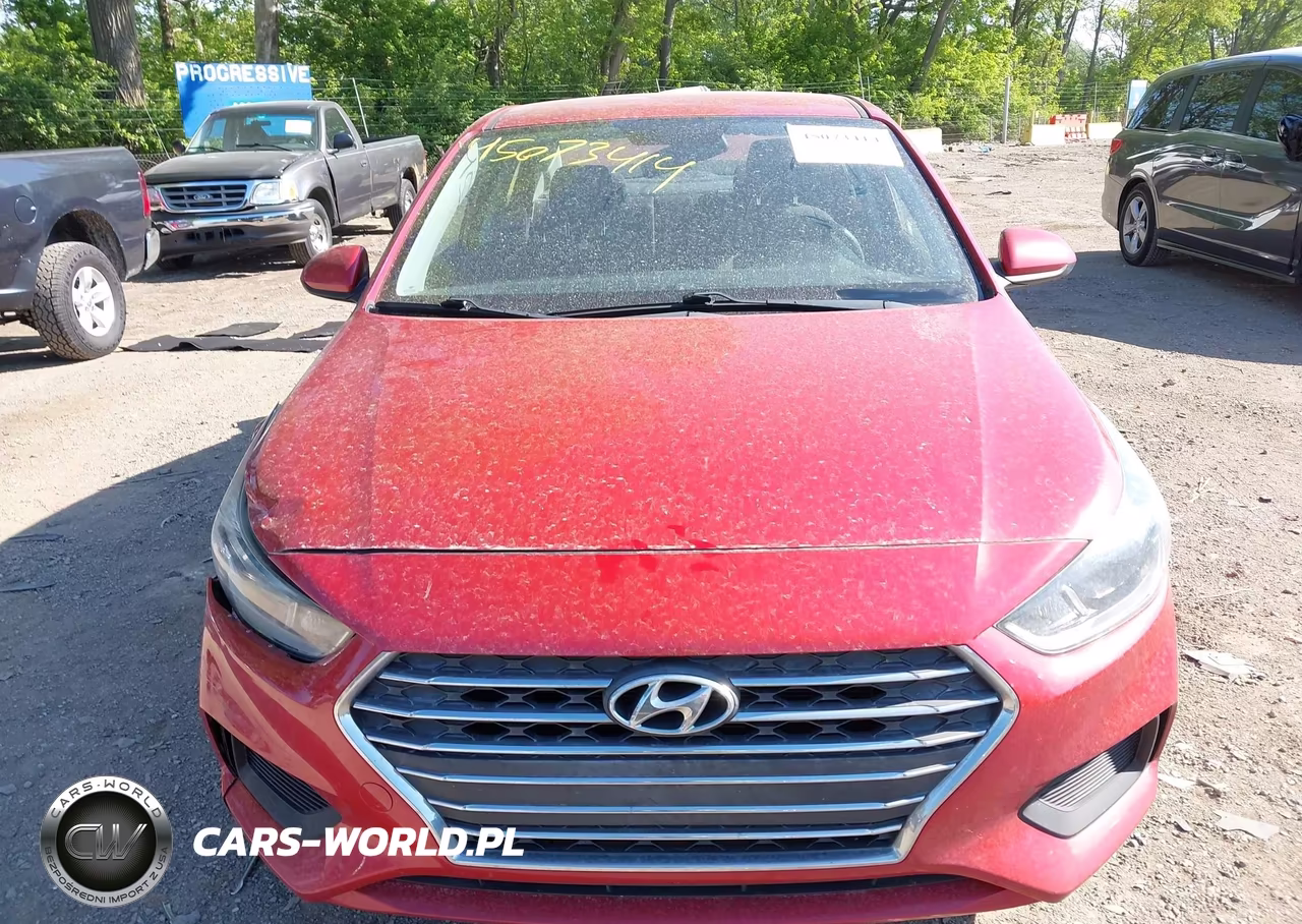 2019 Hyundai Accent Se VIN:3KPC24A39KE065110 - 12