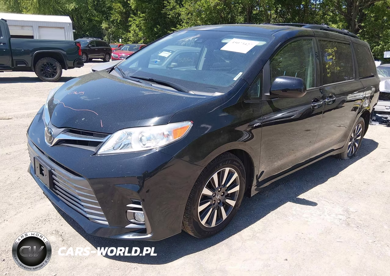2019 Toyota Sienna Xle 7 Passenger VIN:5TDDZ3DC0KS227105 - 2