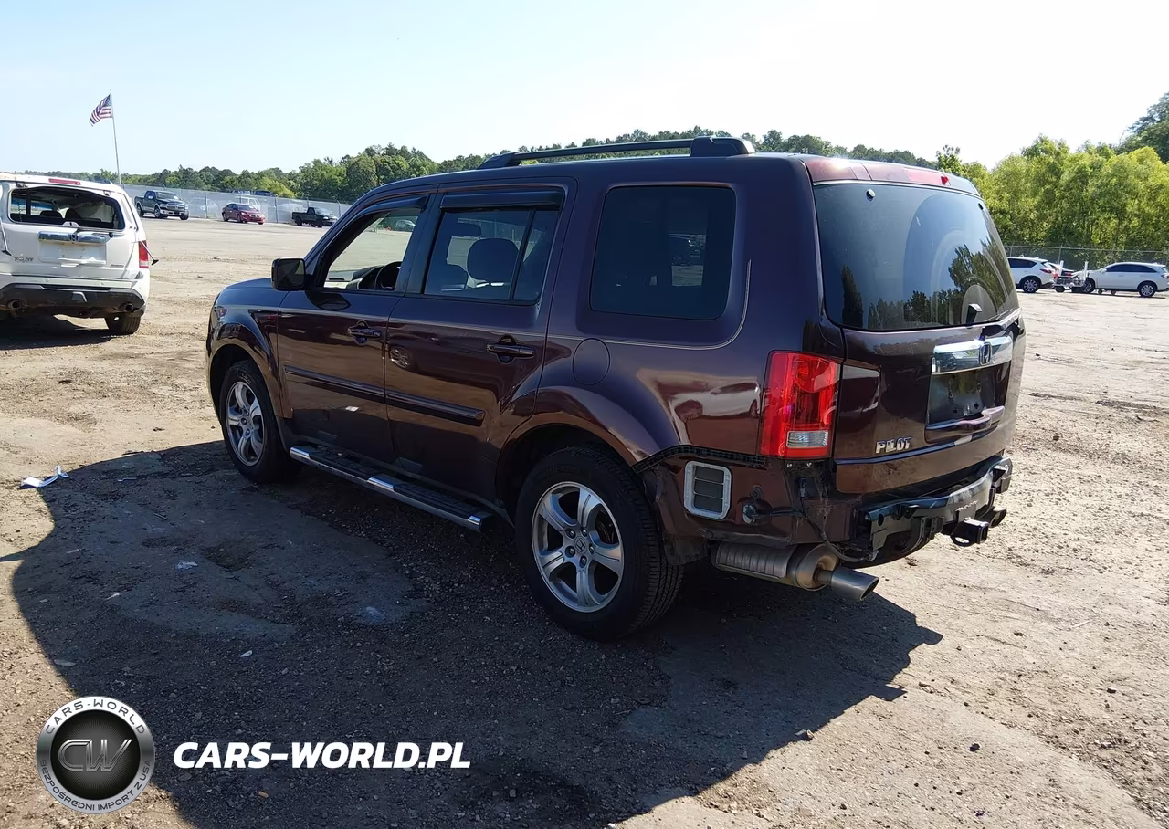 2015 Honda Pilot Ex-L VIN:5FNYF3H54FB006512 - 3