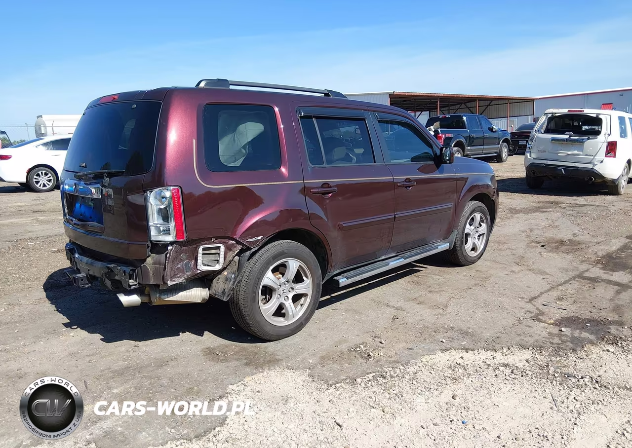 2015 Honda Pilot Ex-L VIN:5FNYF3H54FB006512 - 4