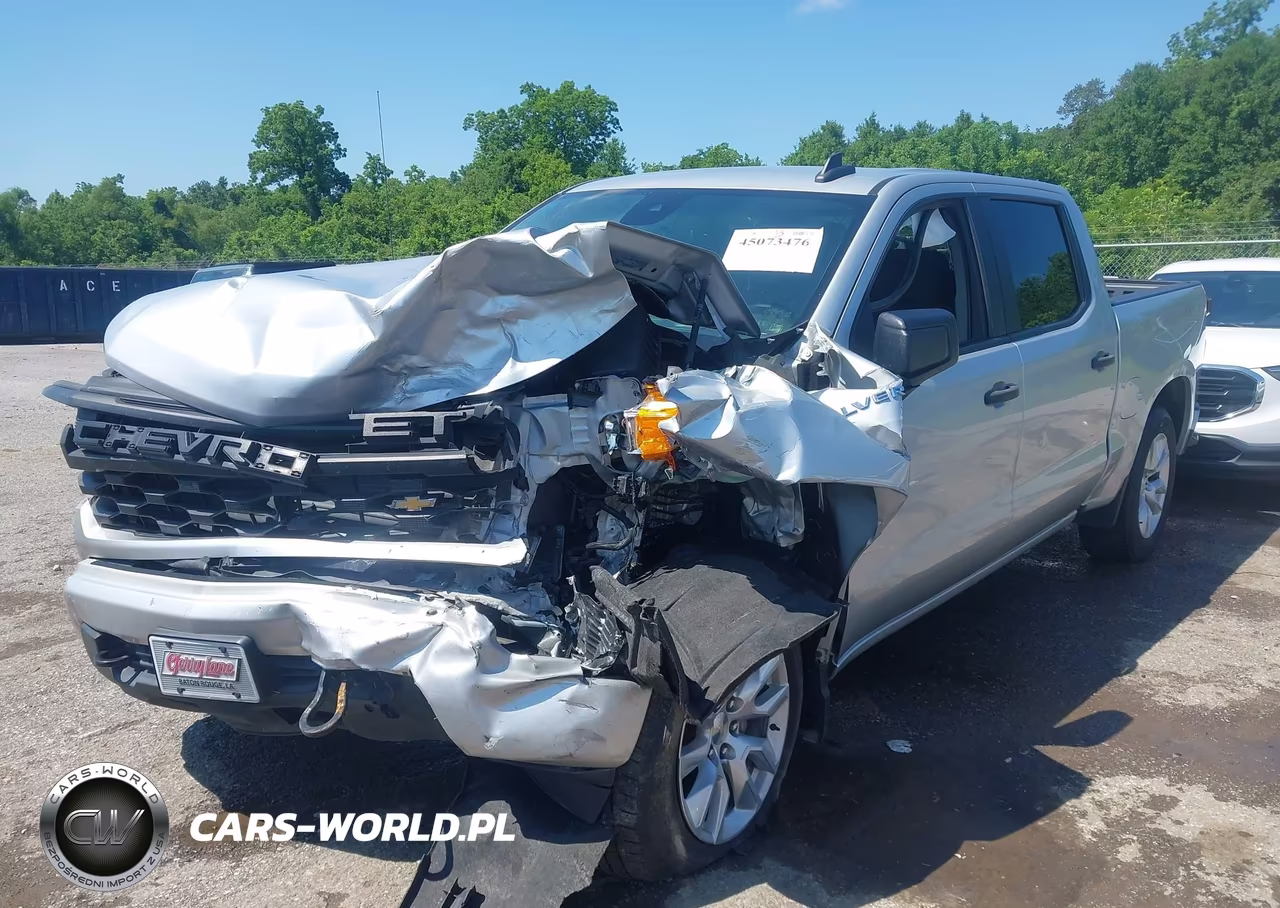 2022 Chevrolet Silverado 1500 2Wd Short Bed Custom VIN:1GCPABEK4NZ520898 - 2