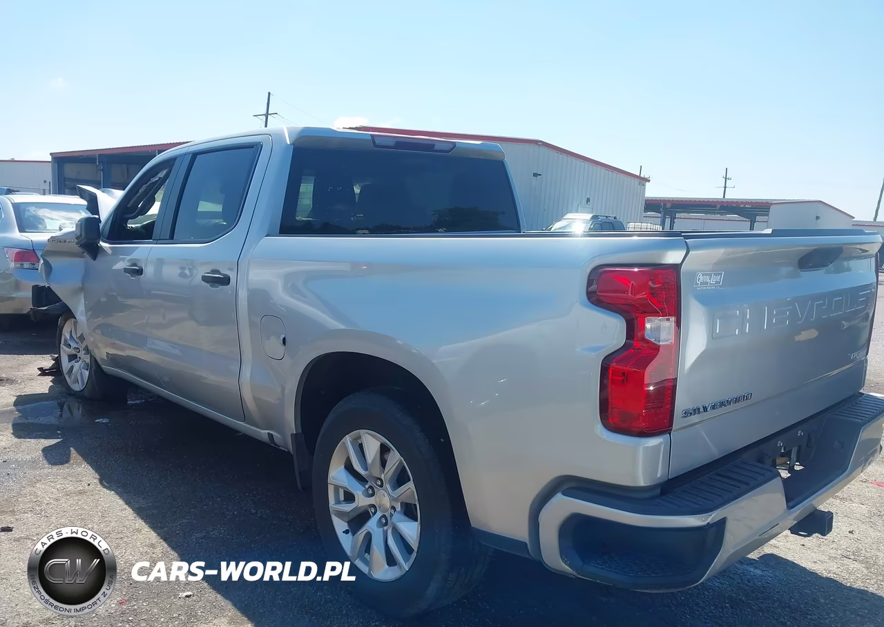 2022 Chevrolet Silverado 1500 2Wd Short Bed Custom VIN:1GCPABEK4NZ520898 - 3