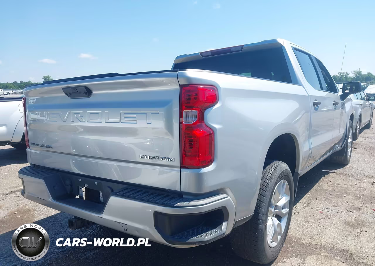 2022 Chevrolet Silverado 1500 2Wd Short Bed Custom VIN:1GCPABEK4NZ520898 - 4