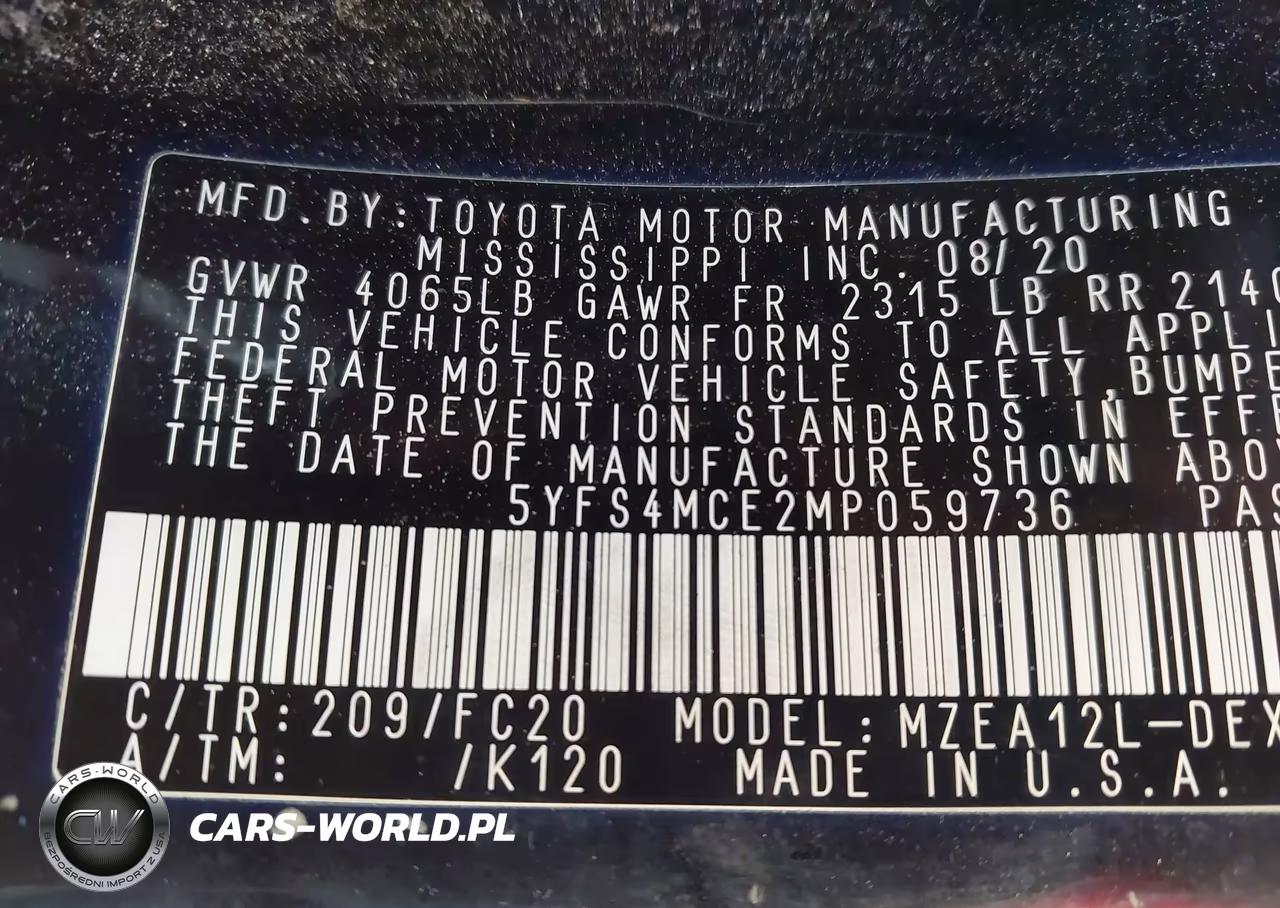 2021 Toyota Corolla Se Nightshade Edition VIN:5YFS4MCE2MP059736 - 9