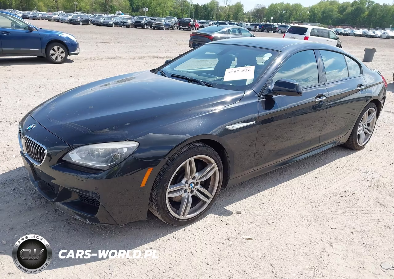 2015 BMW 640I Gran Coupe xDrive VIN:WBA6B8C54FD453241 - 2