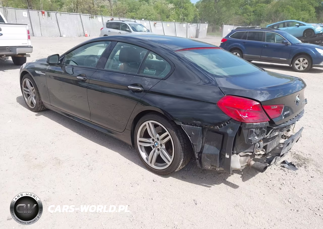 2015 BMW 640I Gran Coupe xDrive VIN:WBA6B8C54FD453241 - 3