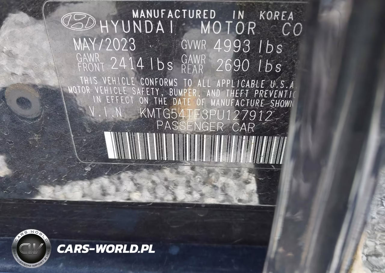 2023 Genesis G70 3.3T Awd VIN:KMTG54TE3PU127912 - 9