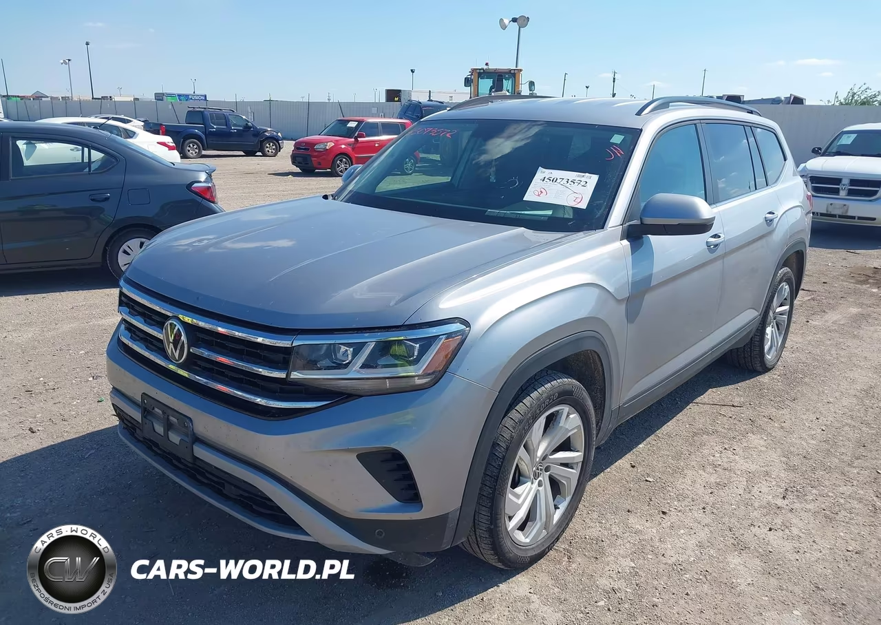 2021 Volkswagen Atlas 3.6L V6 Se W-Technology VIN:1V2HR2CA7MC543941 - 2