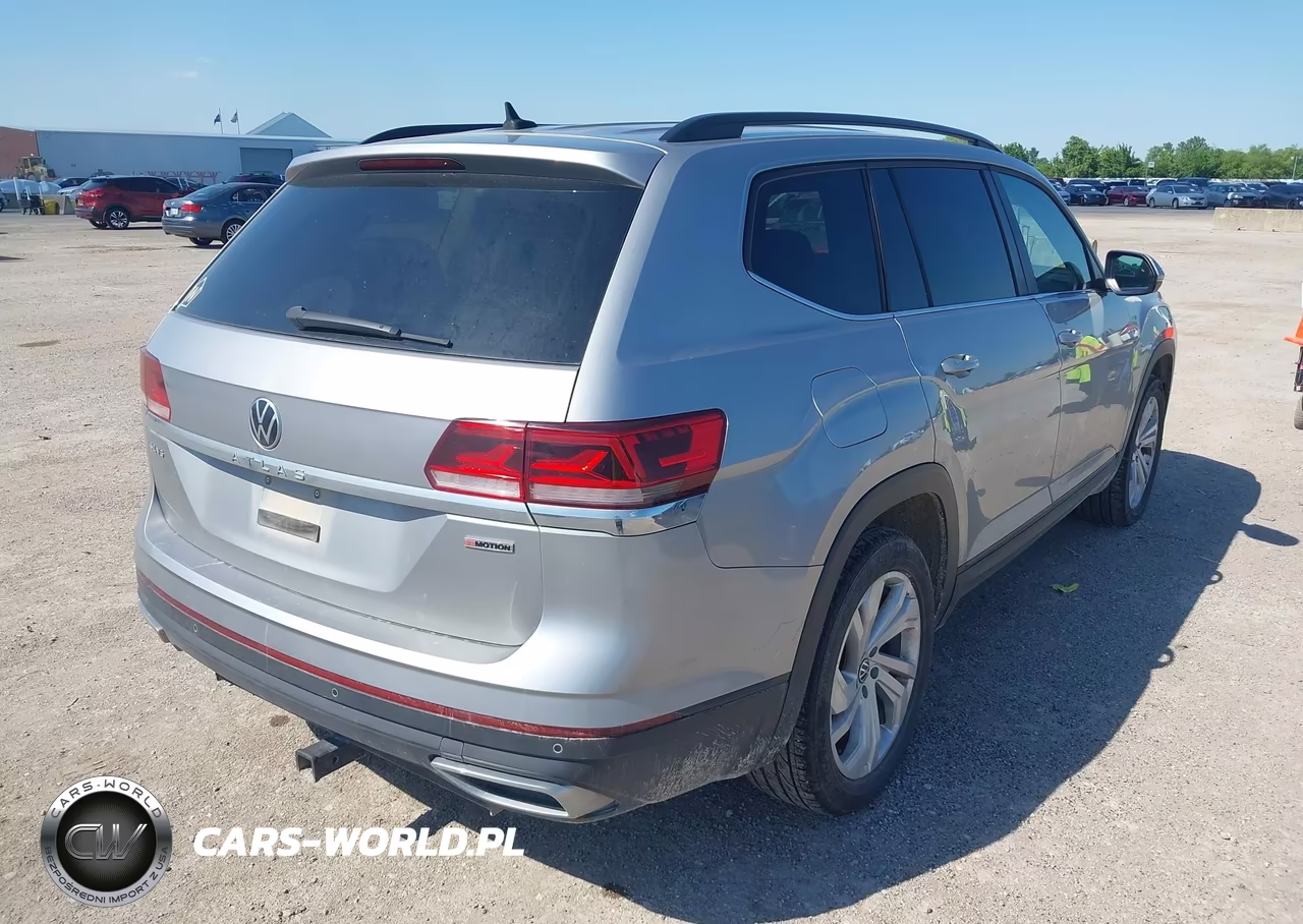 2021 Volkswagen Atlas 3.6L V6 Se W-Technology VIN:1V2HR2CA7MC543941 - 4