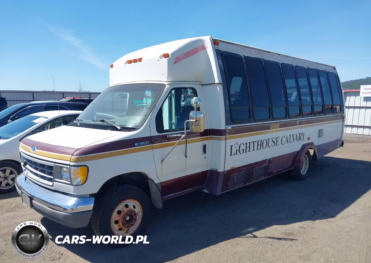 1996 Ford Econoline E350 Cutaway Van VIN:1FDKE30G5THB09581 - 2