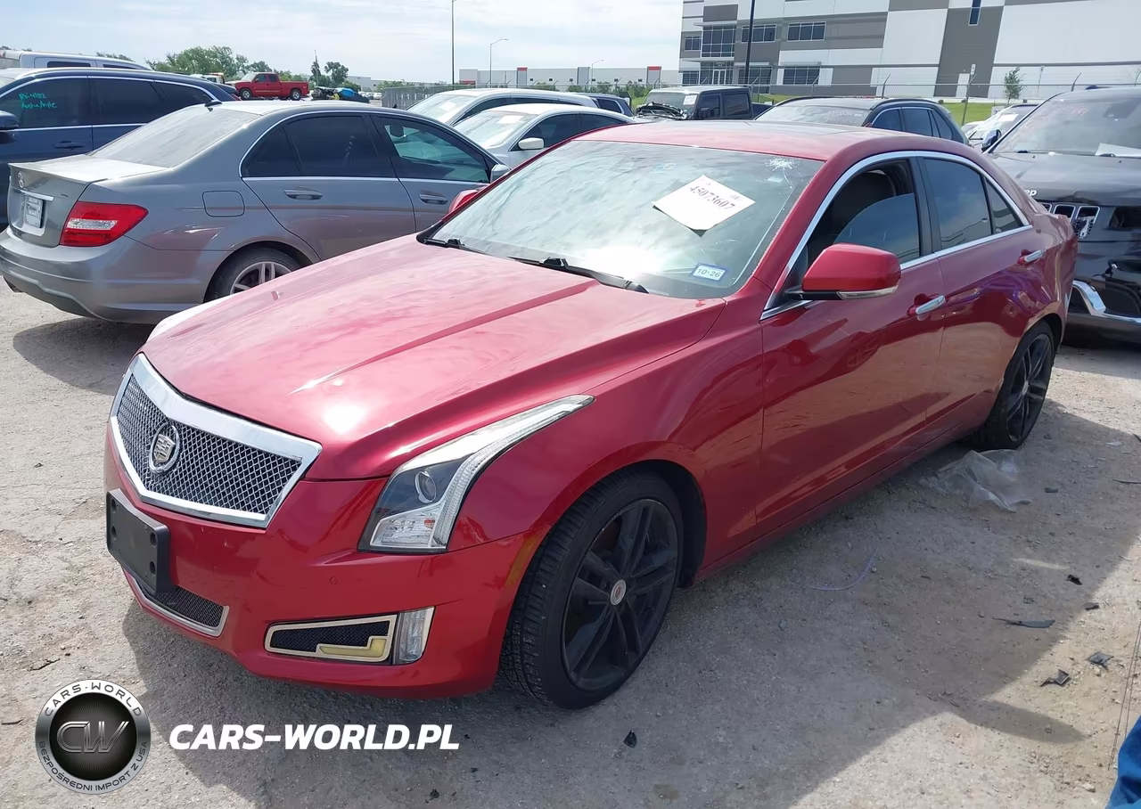 2013 Cadillac Ats Performance VIN:1G6AC5SX8D0133178 - 2