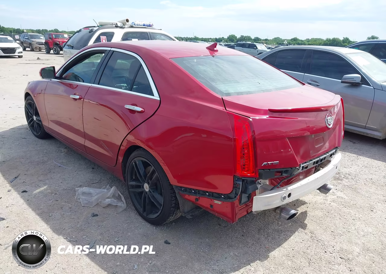 2013 Cadillac Ats Performance VIN:1G6AC5SX8D0133178 - 3
