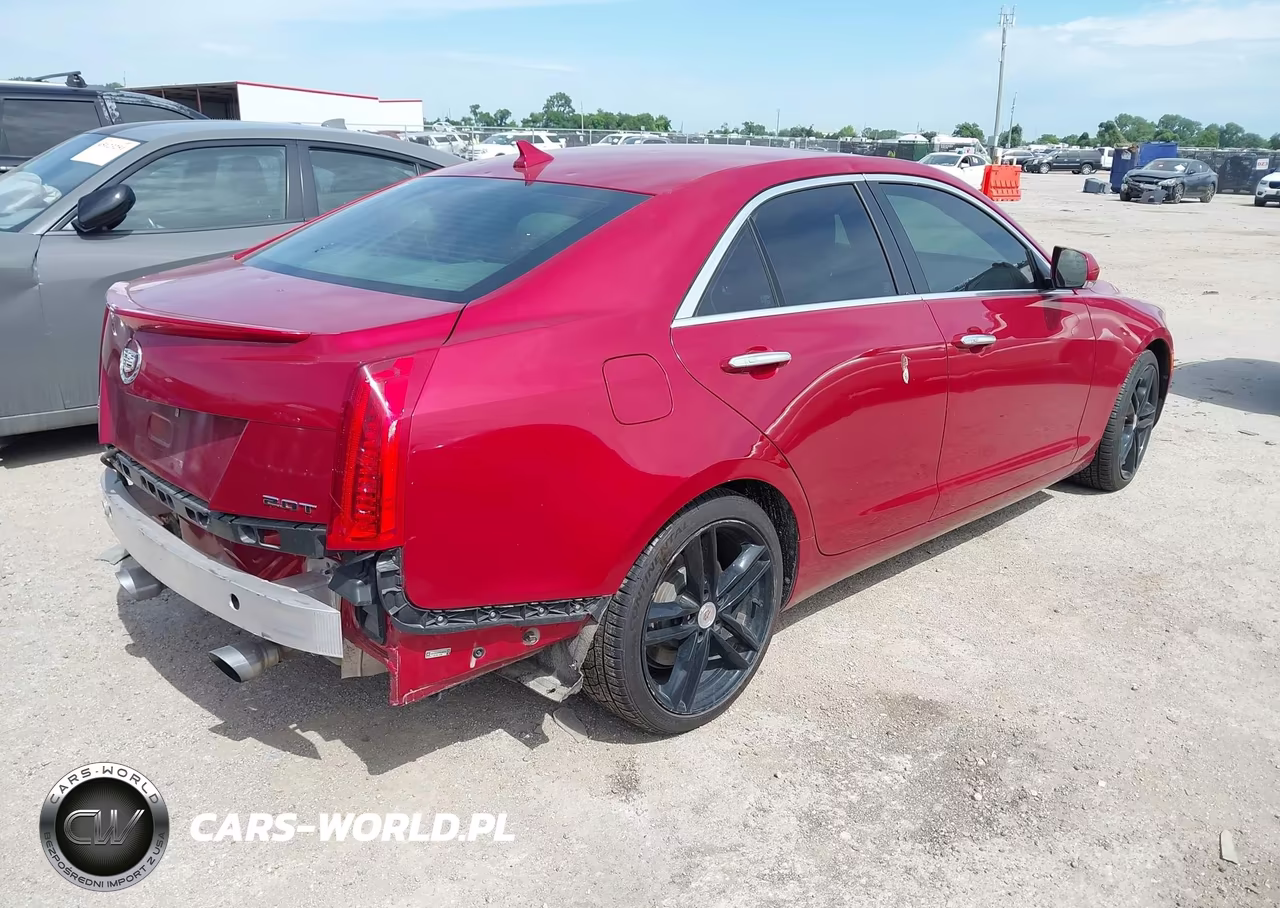 2013 Cadillac Ats Performance VIN:1G6AC5SX8D0133178 - 4