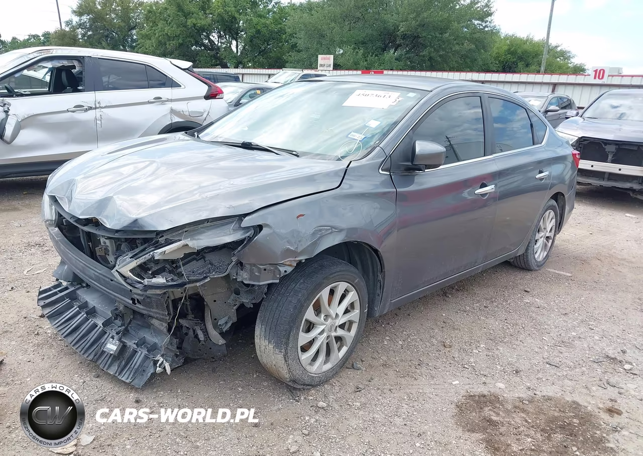 2018 Nissan Sentra Sv VIN:3N1AB7AP1JL647629 - 2