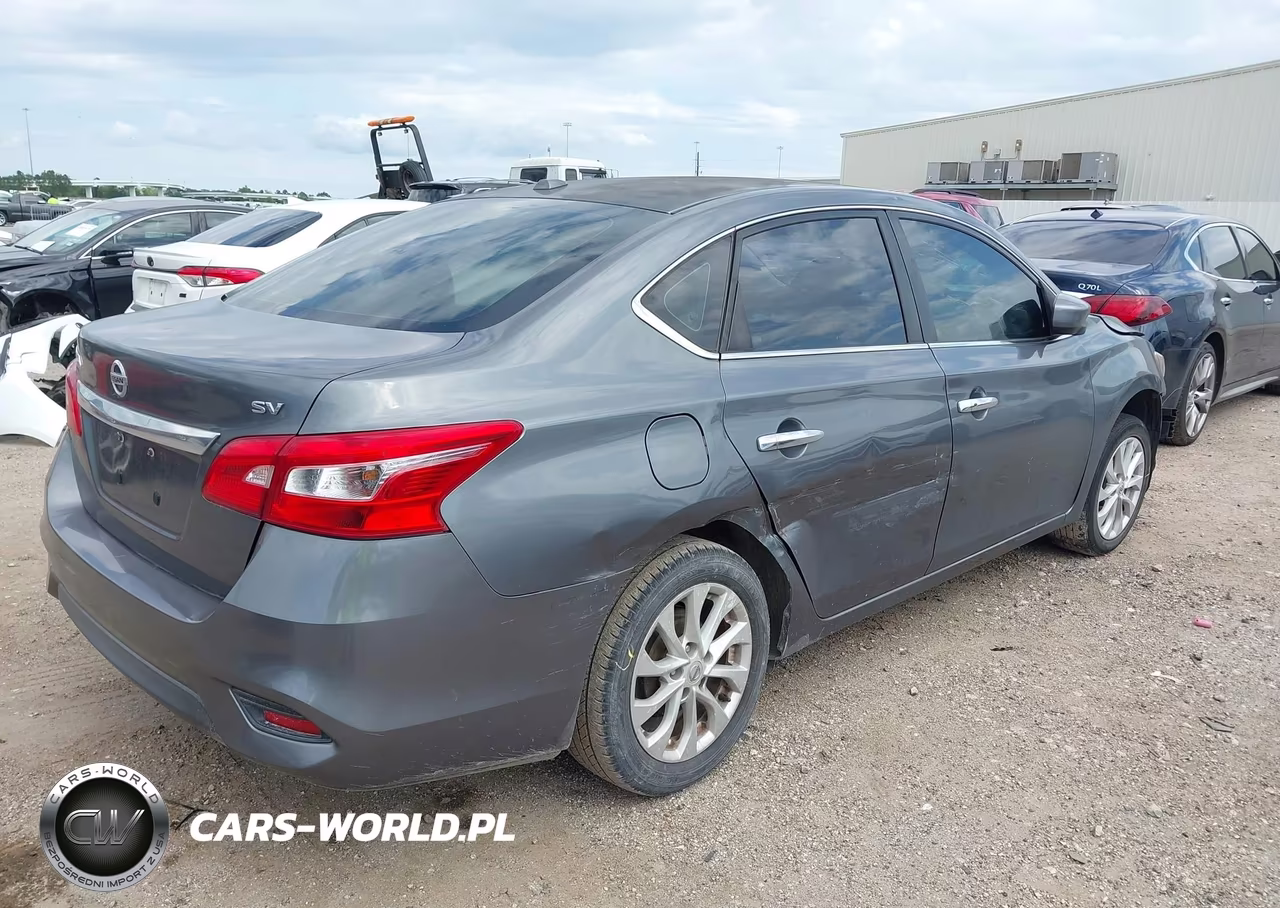 2018 Nissan Sentra Sv VIN:3N1AB7AP1JL647629 - 4