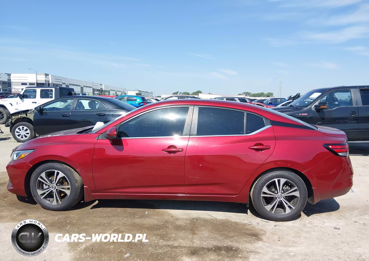 2020 Nissan Sentra Sv Xtronic Cvt VIN:3N1AB8CVXLY236866 - 14