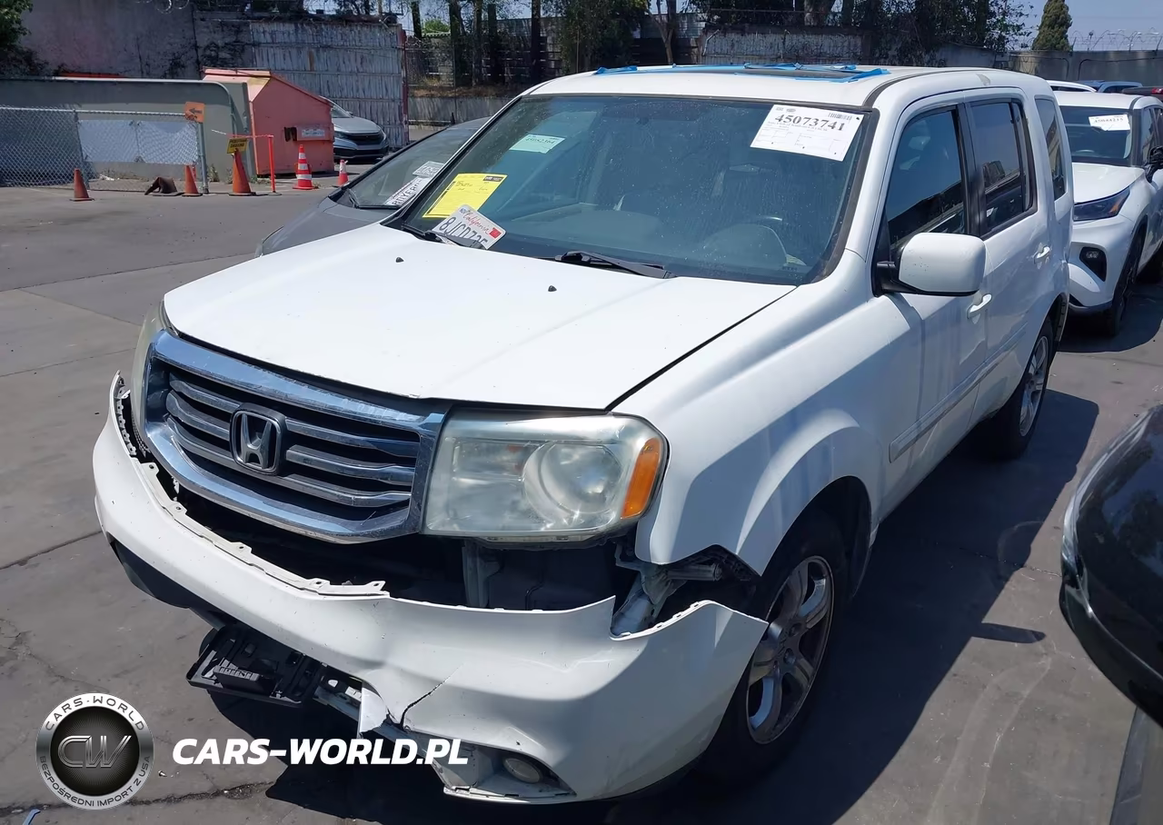 2015 Honda Pilot Ex-L VIN:5FNYF3H50FB009584 - 2