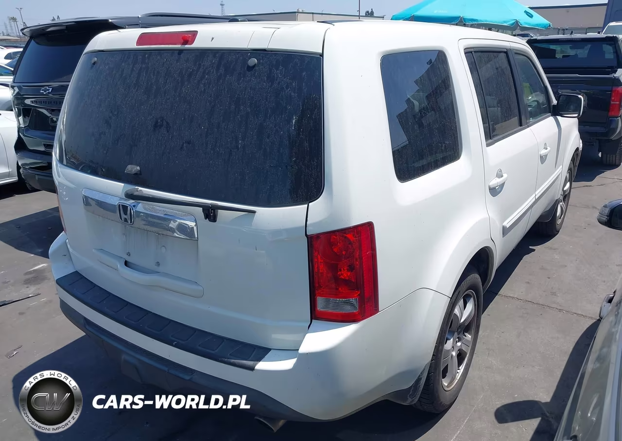 2015 Honda Pilot Ex-L VIN:5FNYF3H50FB009584 - 4