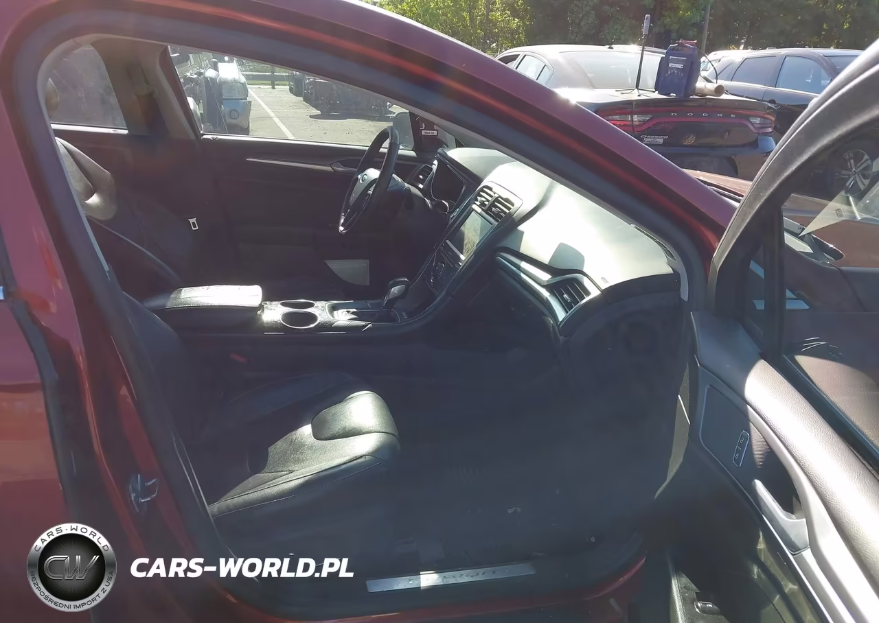 2014 Ford Fusion Hybrid Titanium VIN:3FA6P0RU3ER100165 - 5