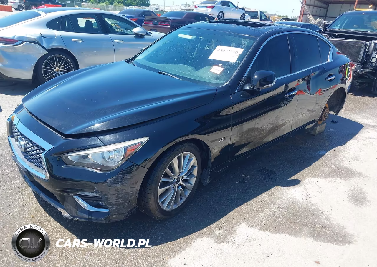 2018 Infiniti Q50 3.0T Luxe VIN:JN1EV7AR5JM434408 - 2
