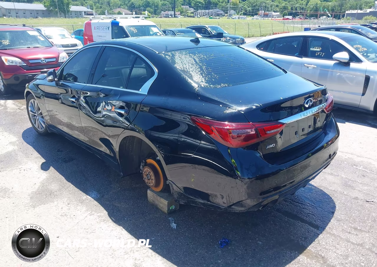 2018 Infiniti Q50 3.0T Luxe VIN:JN1EV7AR5JM434408 - 3