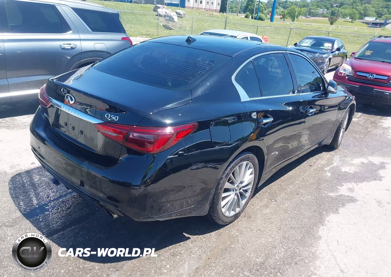 2018 Infiniti Q50 3.0T Luxe VIN:JN1EV7AR5JM434408 - 4