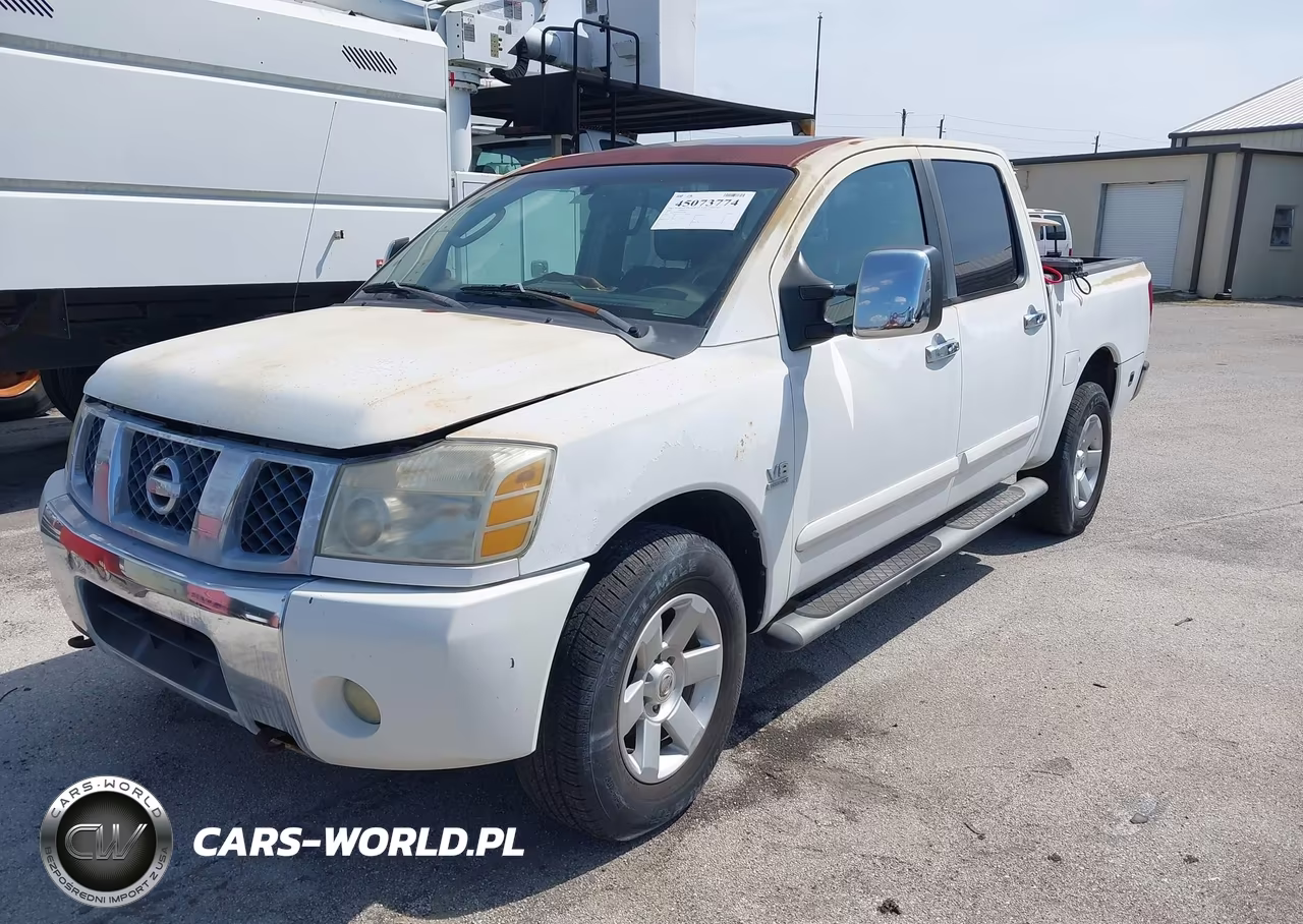 2004 Nissan Titan Le VIN:1N6AA07B14N557840 - 2
