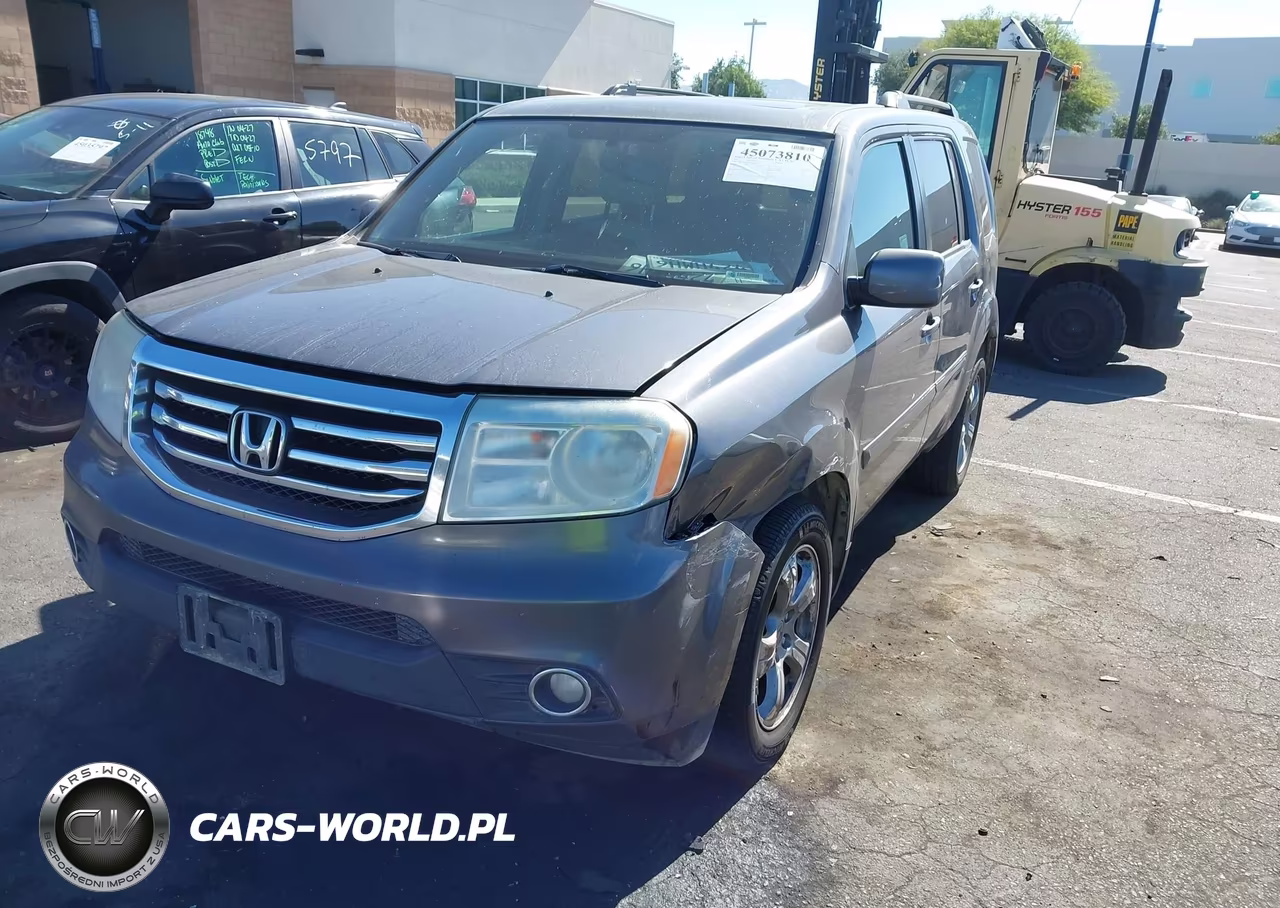 2015 Honda Pilot Ex-L VIN:5FNYF3H67FB020266 - 2