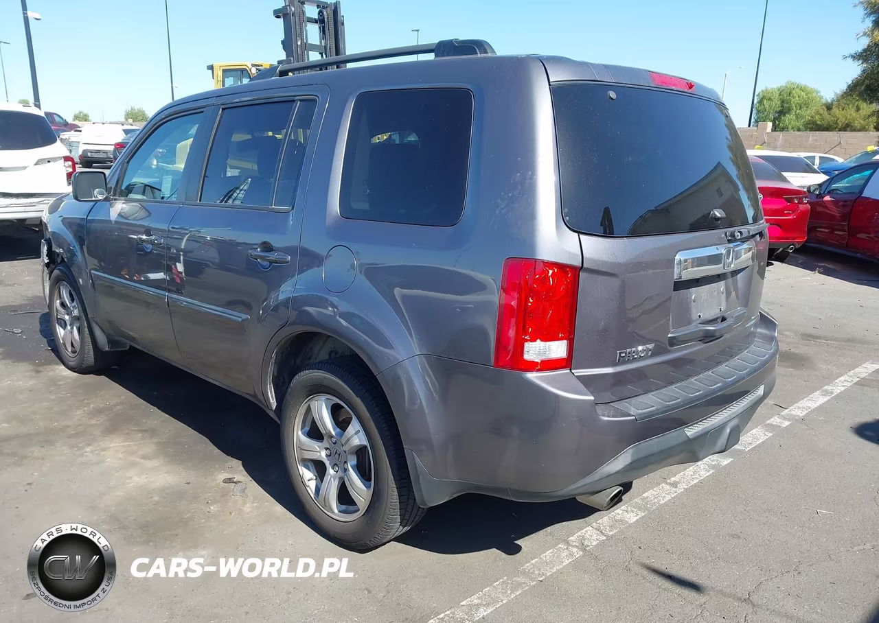 2015 Honda Pilot Ex-L VIN:5FNYF3H67FB020266 - 3