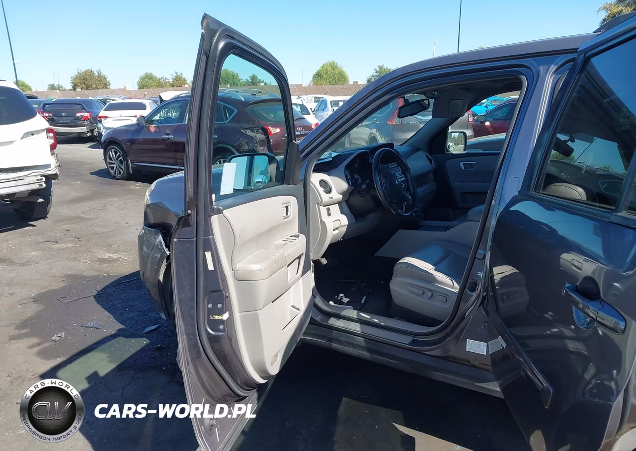 2015 Honda Pilot Ex-L VIN:5FNYF3H67FB020266 - 5