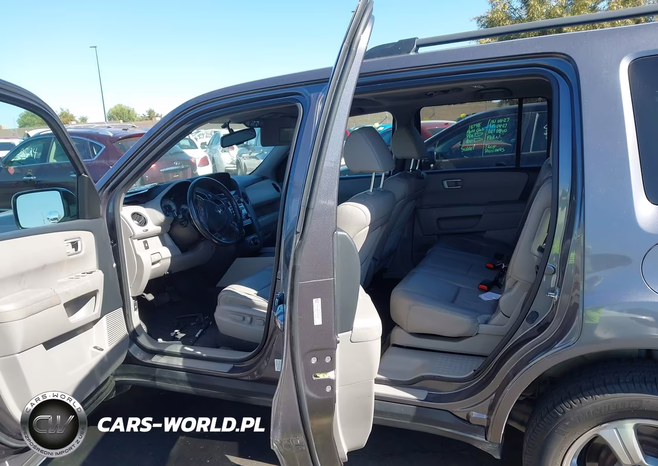 2015 Honda Pilot Ex-L VIN:5FNYF3H67FB020266 - 8