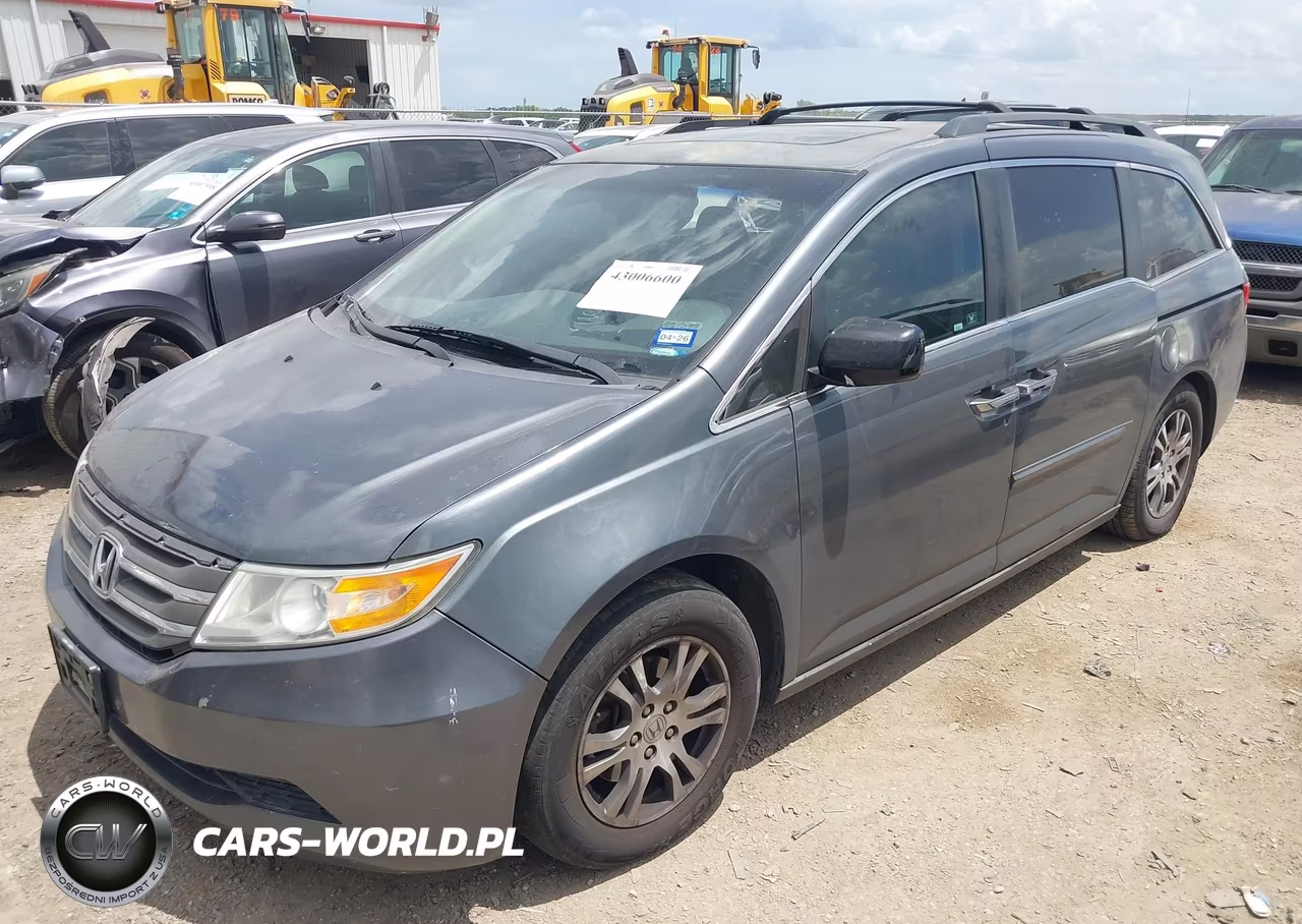2011 Honda Odyssey Ex-L VIN:5FNRL5H64BB024066 - 2