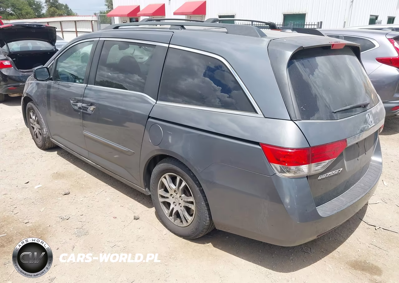 2011 Honda Odyssey Ex-L VIN:5FNRL5H64BB024066 - 3