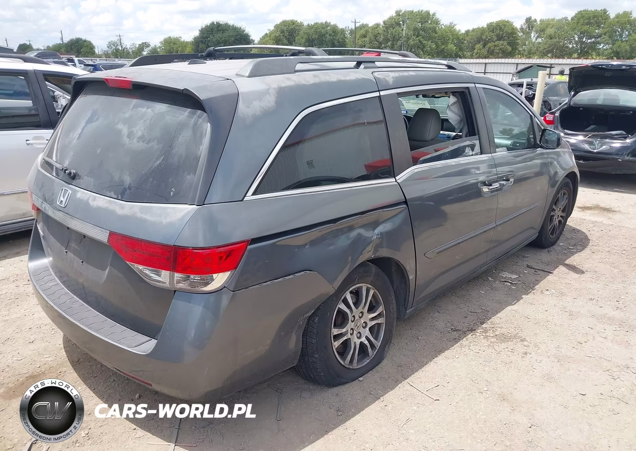 2011 Honda Odyssey Ex-L VIN:5FNRL5H64BB024066 - 4