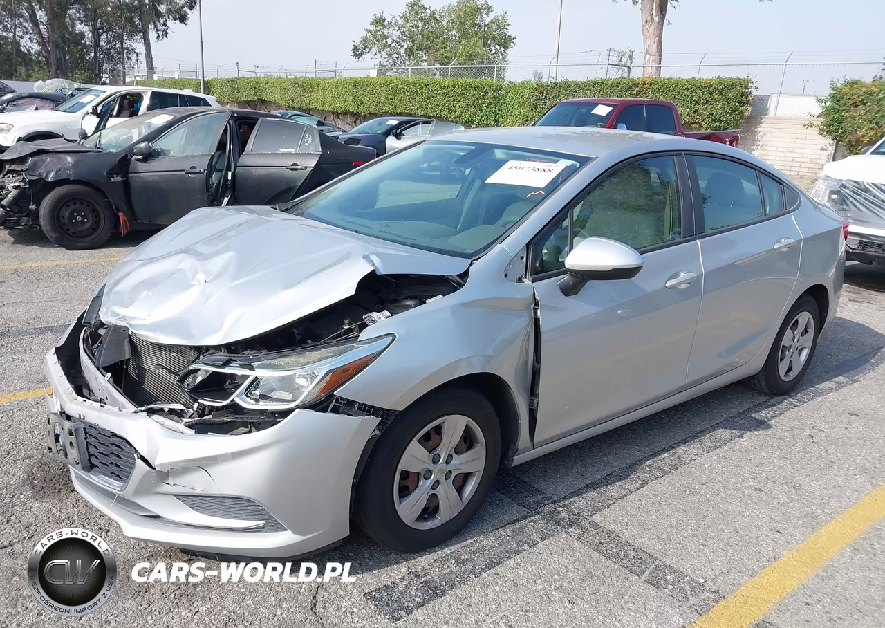 2017 Chevrolet Cruze Ls Auto VIN:3G1BC5SM1HS573497 - 2